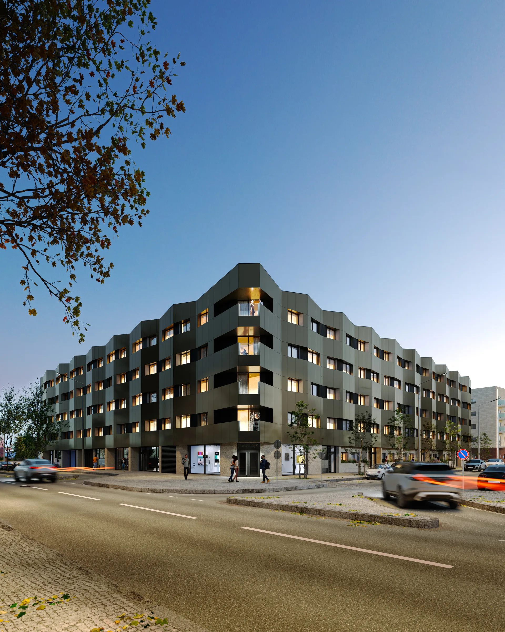 Noite no condomínio